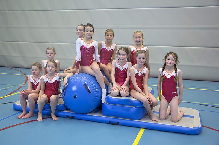 indoor gym air track children play